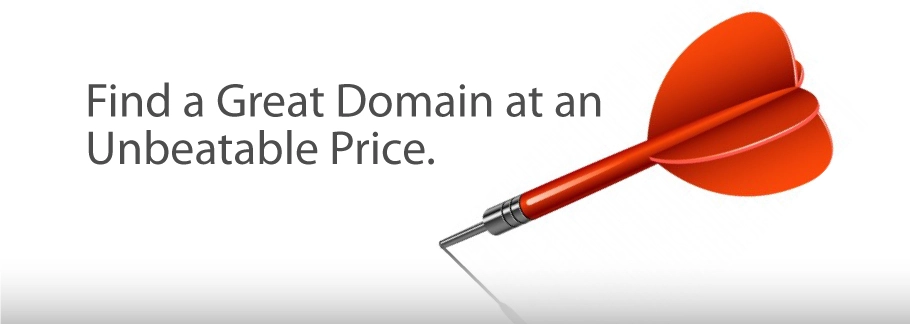 finding a great domain at an unbeatable price